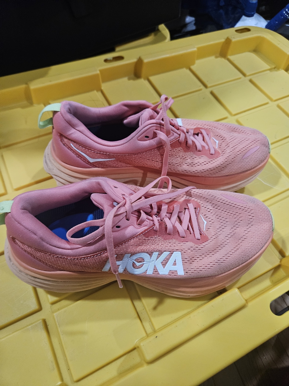 HOKA Women’s Pink Running Shoes - Lightweight Cushioning 10.5